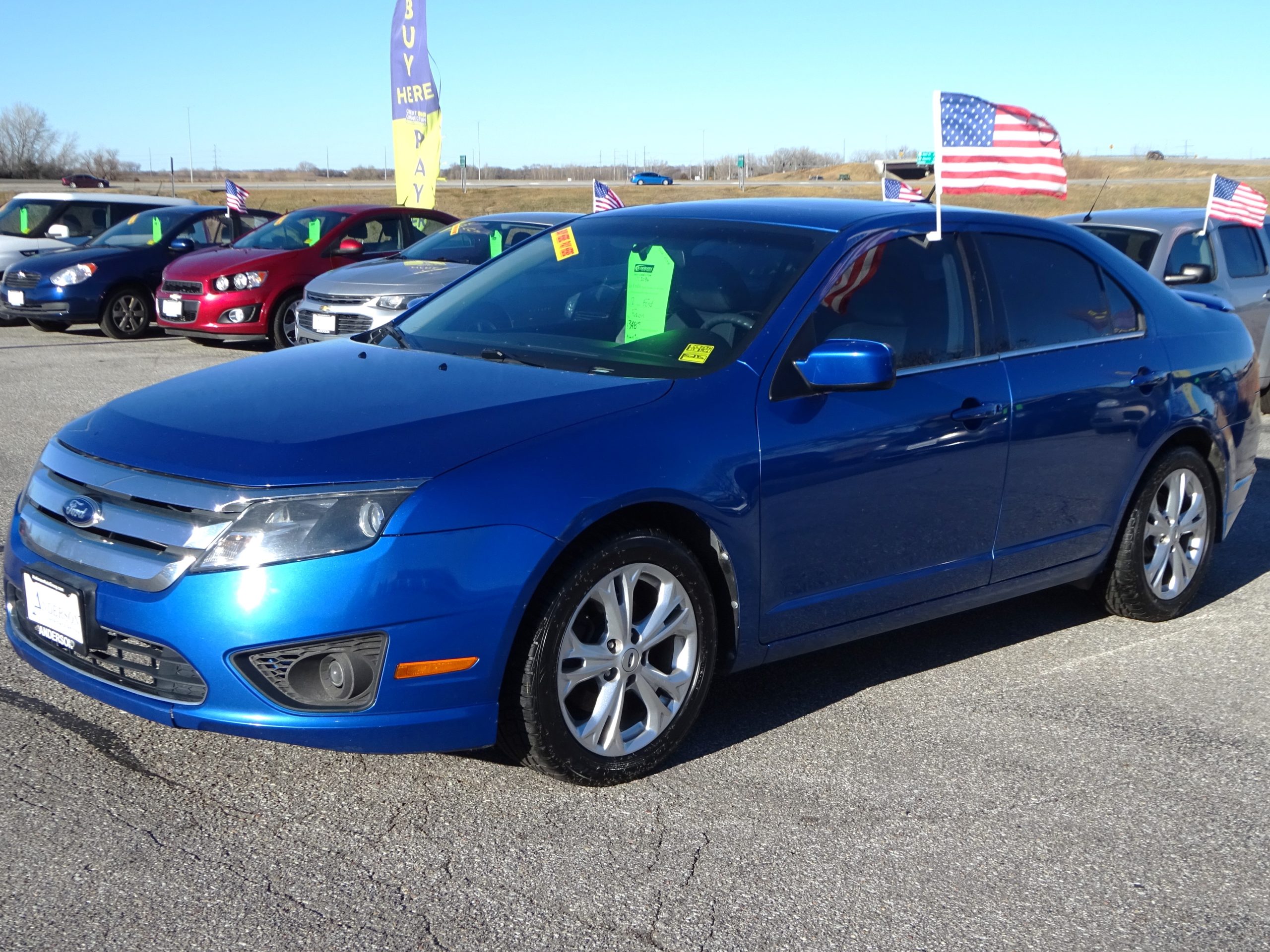 Used 2012 Ford Fusion SE Sedan for sale in 